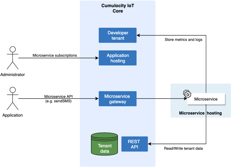 Microservices interactions